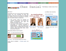 Tablet Screenshot of chezdaniel.com